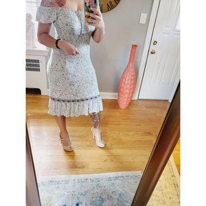 Vintage free people cottage core dress